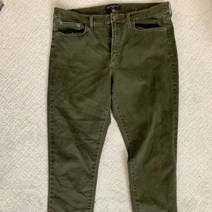 Banana Republic Olive Green Jeans